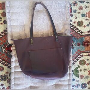 Portland Leather Tote Bag